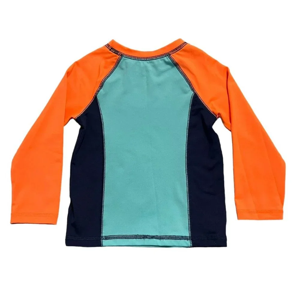 Cat & Jack 2T Long Sleeved Rashguard Swim Shirt